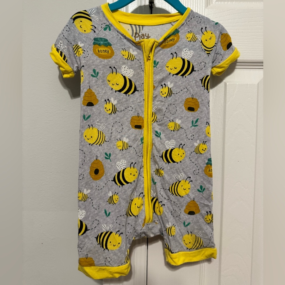 Little Sleepies Play Shorty Romper limited edition